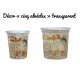 POTS EN PLASTIQUE "ORCAPLAST" - TRANSPARENTS