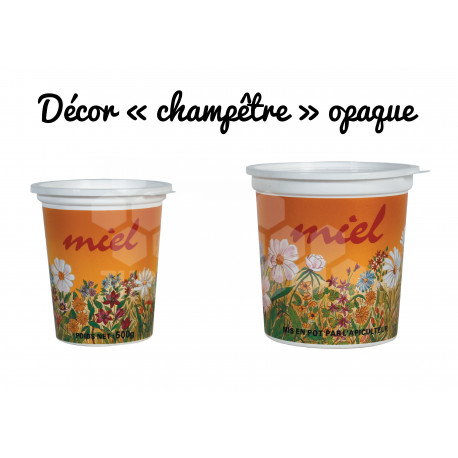 POTS EN PLASTIQUE "ORCAPLAST" - OPAQUES