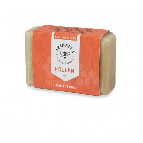 APIBELLA - SAVON TONIFIANT POLLEN 100 g