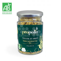 PROPOLIA - POLLEN BIO POLYFLORAL SEC (Pot de 200 gr)