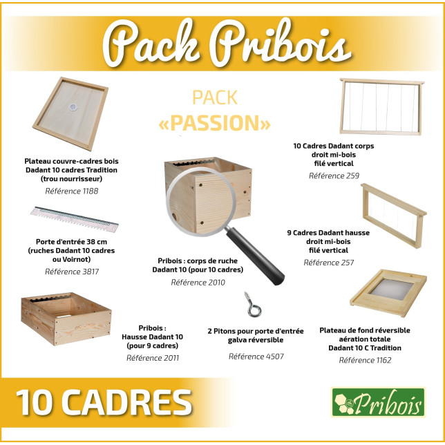 PRIBOIS : PACK PASSION DDT 10 SANS TOIT