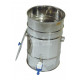 BAC A DESOPERCULER CYLINDRIQUE INOX