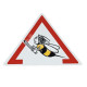 PANCARTE ATTENTION ABEILLES - TRIANGLE