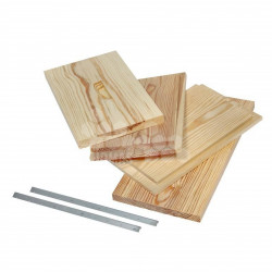 PRIBOIS : CORPS DE RUCHE LGTH 10 C EN KIT (bandes lisses) 510*420*245