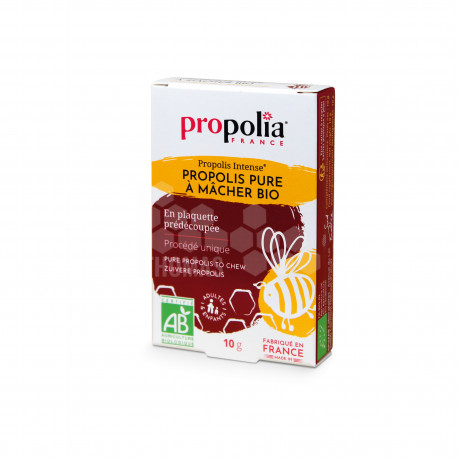 PROPOLIA- PROPOLIS BIO PURE A MACHER (PLAQUETTE 10 G)