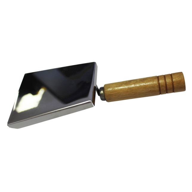 PELLE A GRATTER INOX- BOIS POUR  CADRES