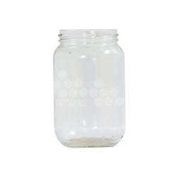 POT VERRE 500 GR 385 ML MIEL TO 63 (PALETTE) SANS CAPSULE