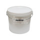 SEAU PLASTIQUE BLANC 20 KG DE MIEL ANSE METAL AVEC COUVERCLE