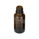 PACK DE 180 FLACONS 20 ml AMBRE POUR PREPARATIONS