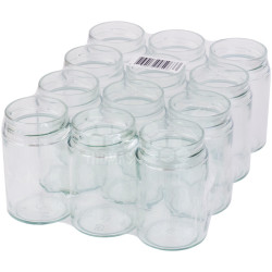 POT VERRE JUPE HAUTE 327 ML DWO66 (LE PACK DE 12)