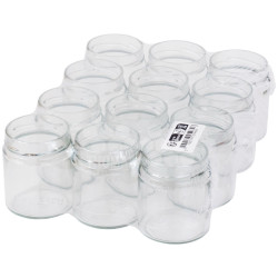 POT VERRE JUPE HAUTE 225 ML DWO66 (LE PACK DE 12)