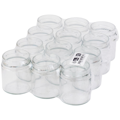 POT VERRE JUPE HAUTE 225 ML DWO66 (LE PACK DE 12)