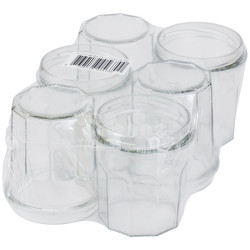 POT VERRE MENAGE 324 ML TO 82 (LE PACK DE 6) SANS CAPSULE