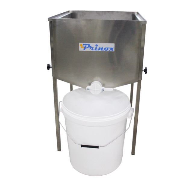 PRINOX : OPER'CUT DADANT- BAC COLLECTEUR INOX REGLABLE