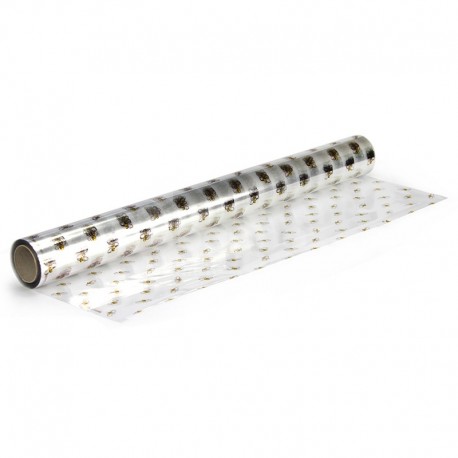 PAPIER TRANSPARENT ABEILLE (Largeur 0.80 M - Longueur 120 M)
