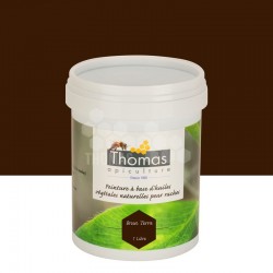 Peinture de protection aux huiles végétales Thomas® 1 L - Brun terre