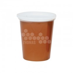 Pot plastique HELLION sans impression 500 g (avec couvercle)