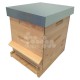 Ruche mi-bois Dadant 10 cadres Passion Essencia® avec toit plat brut