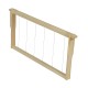 CADRE DADANT HAUSSE HOFFMAN (36.5 MM) MI-BOIS FILE VERTICAL EPI/TILL