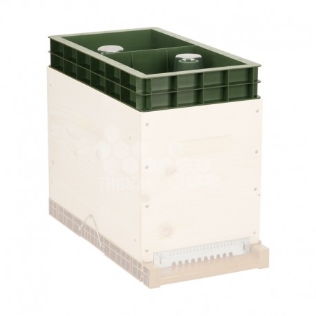 Nourrisseur couvre-cadres PVC 6 litres ruchette 6 cadres