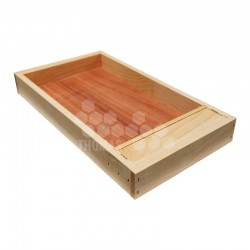 Nourrisseur couvre-cadres bois paraffiné 5 L Langstroth 6 cadres