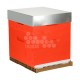 Ruche complète rouge Dadant 10 cadres Pribois® (avec cadres)