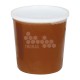 Pot plastique blanc transparent Tepp vierge 1 kg (avec capsule)