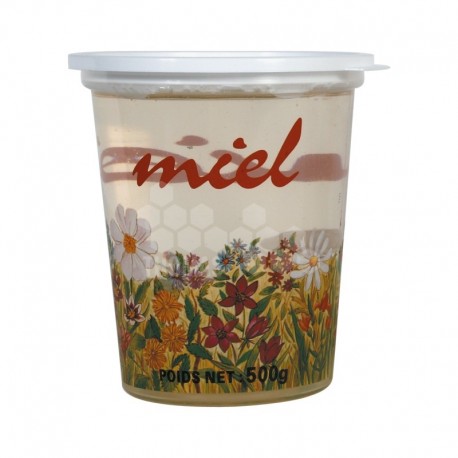 POTS EN PLASTIQUE "ORCAPLAST" - TRANSPARENTS