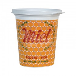 POTS EN PLASTIQUE "HELLION" - IMPRESSION 4 COULEURS