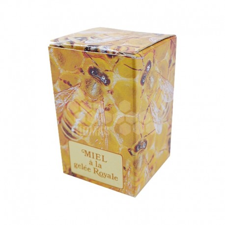 BOITE CARTON PRESTIGE POUR 1 POT VERRE 125 G -50*50*80