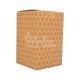 BOITE CARTON ALVEOLE POUR 1 POT VERRE 125 G - 55*55*90