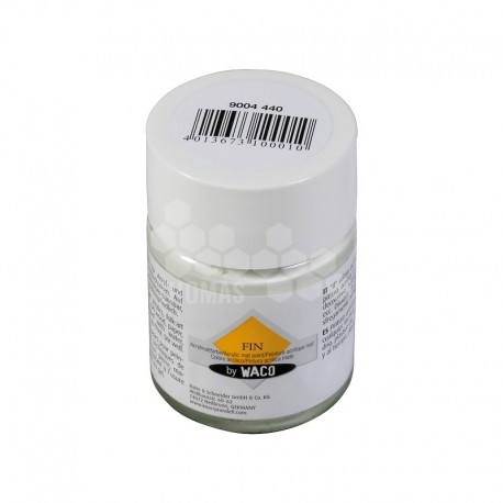 Peinture acrylique pour bougie - couleur blanche mate (pot 50 ml)