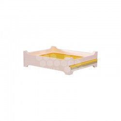 Section plastique pour le miel en rayon - 8,4 x 6,5 x 3,5 cm 
