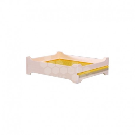 Section plastique pour le miel en rayon - 8,4 x 6,5 x 3,5 cm 