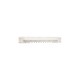 Porte d'entrée blanche PVC ruchette Dadant 6 cadres - Passage 8,5 mm