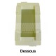 NOVAPI - RUCHETTE DDT 6 CADRES- POLYSTYRENE HD