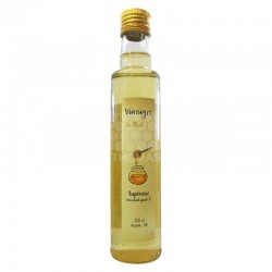 Vinaigre de miel supérieur avec miel ajouté (bouteille 250 ml)