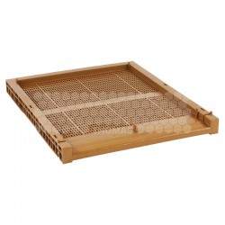 Plateau de fond de ruche Dadant 10 cadres PVC Nicot aération totale
