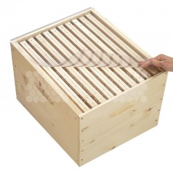 PLATEAU COUVRE CADRES PVC DADANT 10 CADRES (430 x 500 mm)