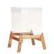 Support de ruche en bois douglas imputrescible Essencia - H 30 cm