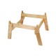 Support de ruche en bois douglas imputrescible Essencia - H 30 cm