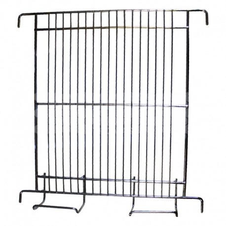 Grille tangentielle chromée pour extracteurs Thomas