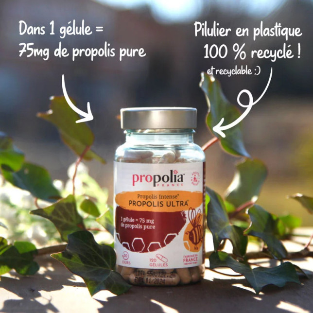 Gélules de Propolis Brune - Propolis Ultra Propolia®(pot 120 gélules)