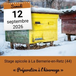 STAGE APICOLE PORNIC - PREPARATION A L'HIVERNAGE