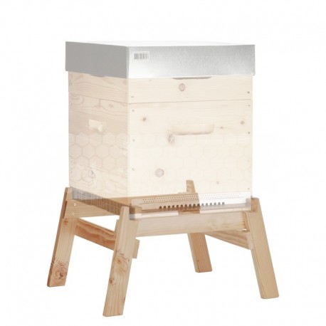 Support de ruche en bois Épicea Pribois - H 30 cm