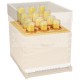 Plateau de récolte miel en rayon pour 12 pots verre (pot Ø max 90 mm)