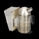 ENFUMOIR INOX TRADITIONNEL SOUFFLET CUIR (H : 180 MM)