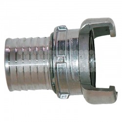 Demi raccord pompier cannelé à verrou Ø 50 x 60 mm