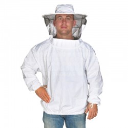 Vareuse d'apiculteur avec armature, chapeau et voile (sans gants)