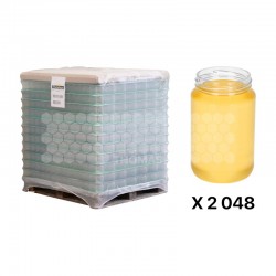 Pots verre Normal 500 g 378 ml TO 63 - palette 2048 pots seuls